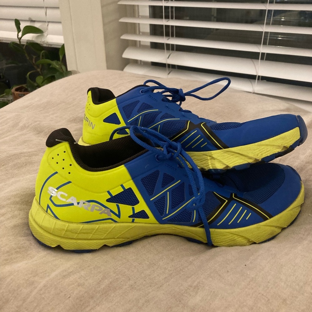 SCARPA spin Trail Running Shoes Hiking Shoes WOMENS 10.5 MENS 9.5